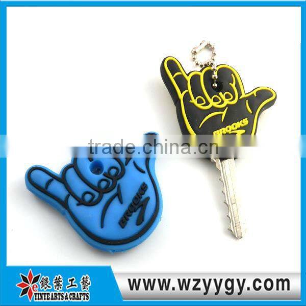 Personalized rubber key covers
