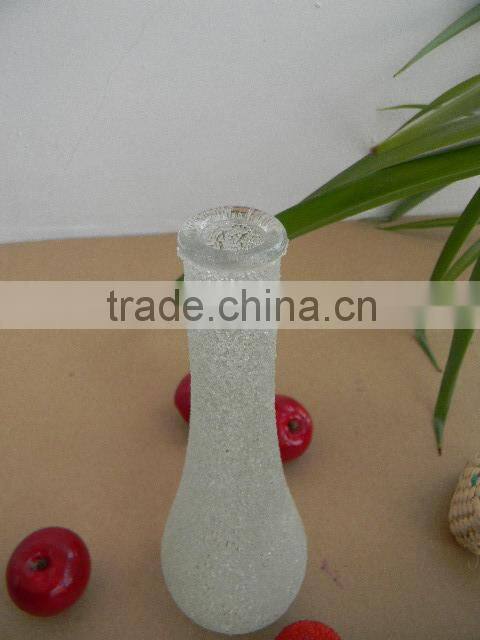 hot sales bulk 100ml glass reed diffuser glass bottle with beads for home decoration