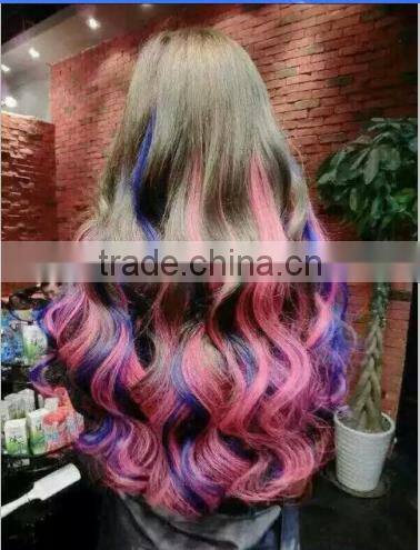 Private label wholesale fashion hair color clay 9 colors
