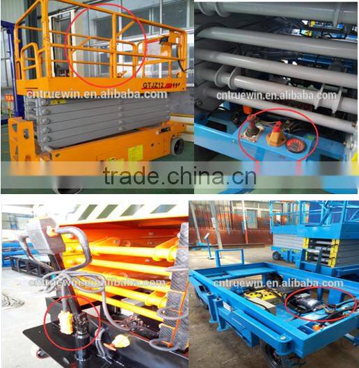 Man scissor lift electric scaffold platforms /mobile scissor lift