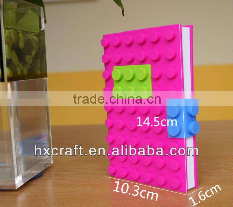 Silly Mini Block Notebook Silicone Various Colours to Choose from