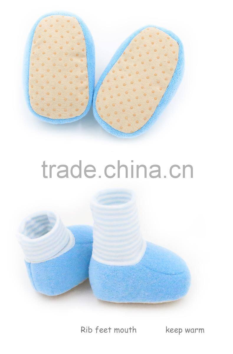 Super soft newborn shoes blue