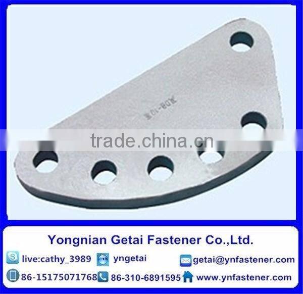 DB adjustment plate/LV LK type Yoke plate with standard 6 holes HDG