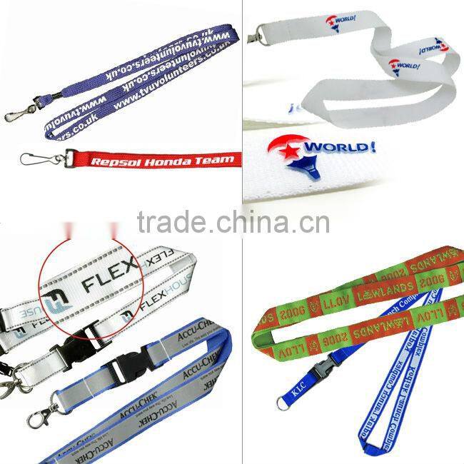 fashion decorative custom printed retractable id badge string key holder