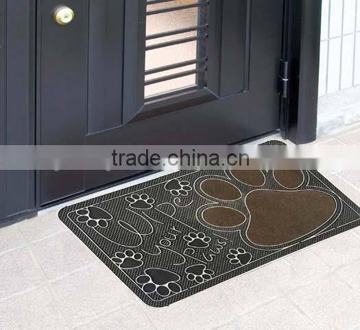 Hot sale Injection PVC door mat outdoor nonsilp floor mat