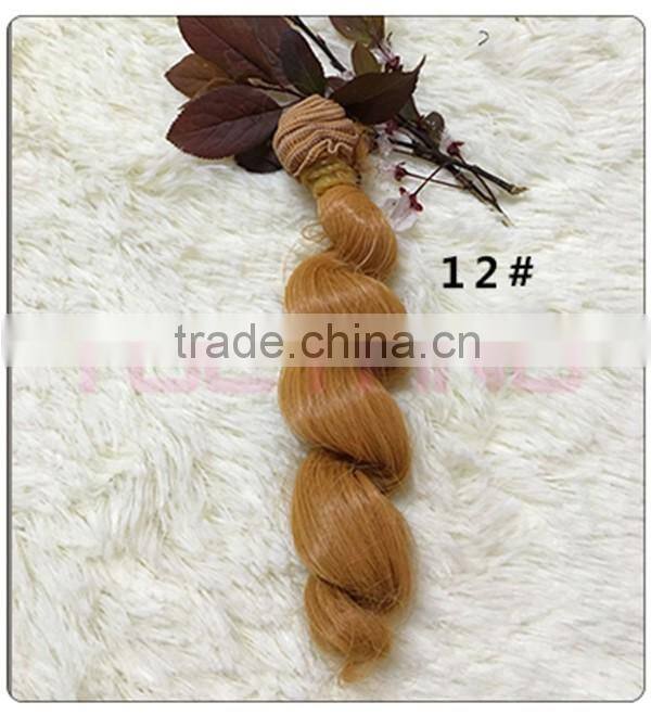 Hotsale Natural Brown Curly Hair Weave for Braiding