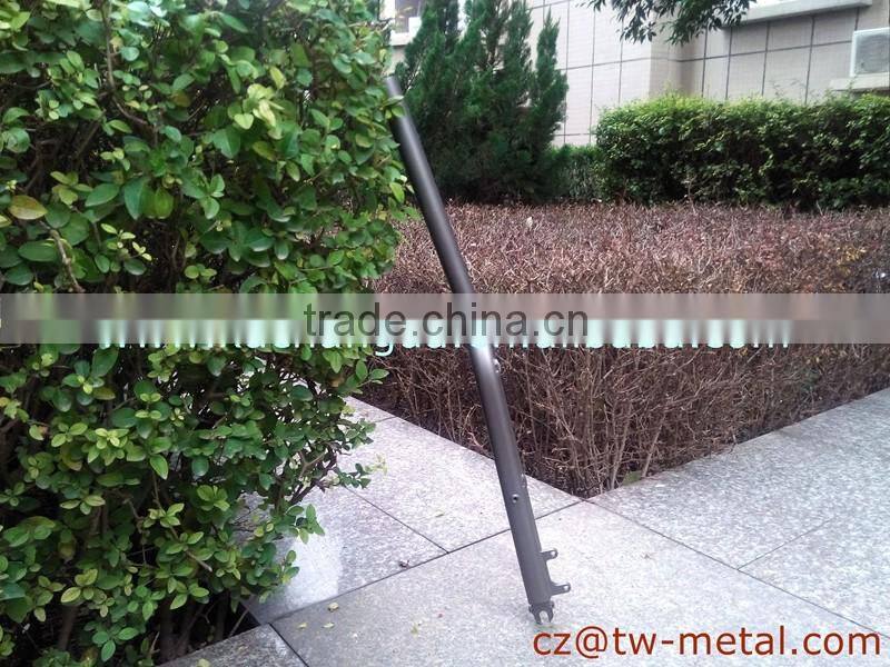 Titanium road bicycle fork titanium fat & cruiser bicycle front fork with disc brake