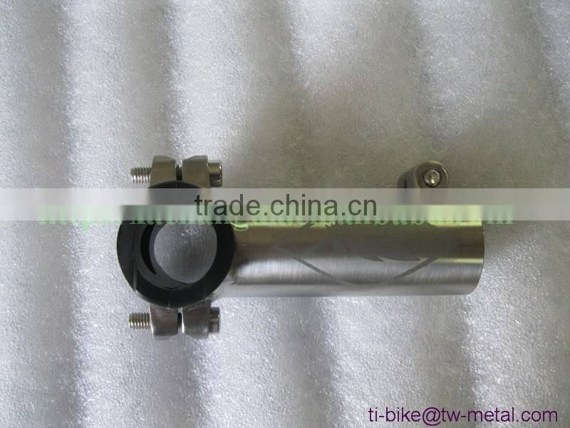 XACD made Ti bike seat posts 27.2 or 31.6 custom titanium seat post with hand brush titanium bicycle seat posts made in china