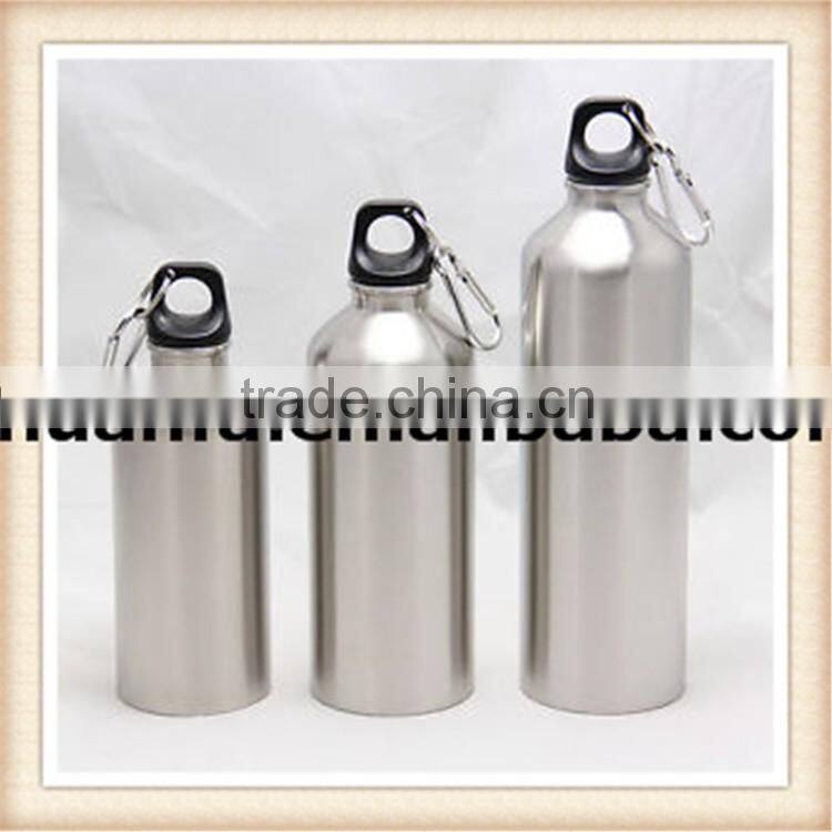 Travel Water Cup Portable Stainless Steel Drink Water Bottle Bike Cycling Kettle