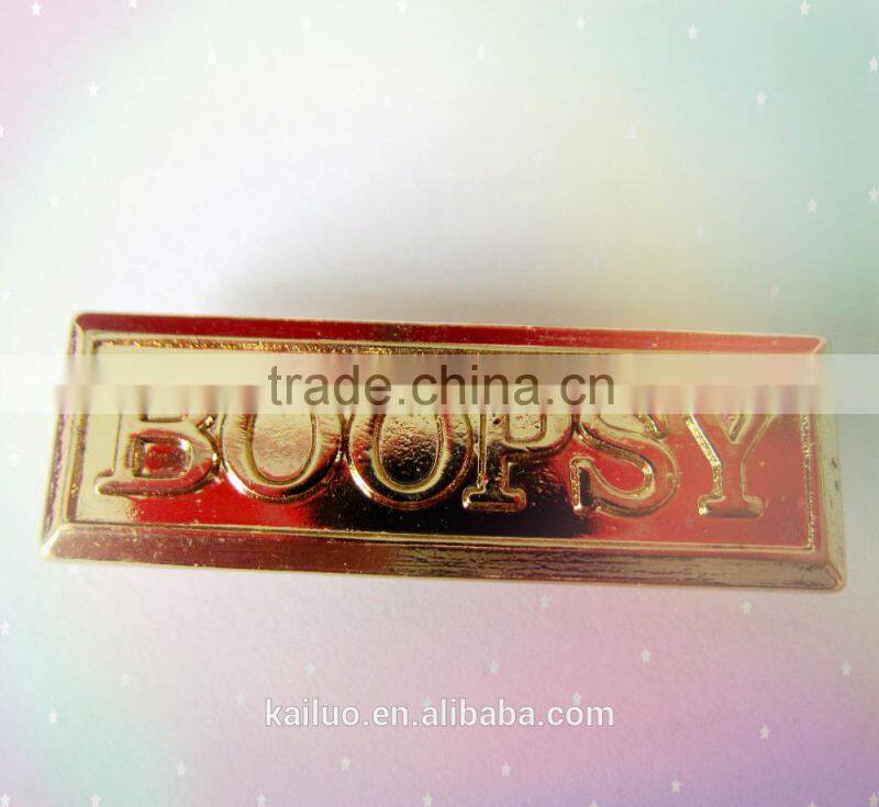 metal plate for lady jeans
