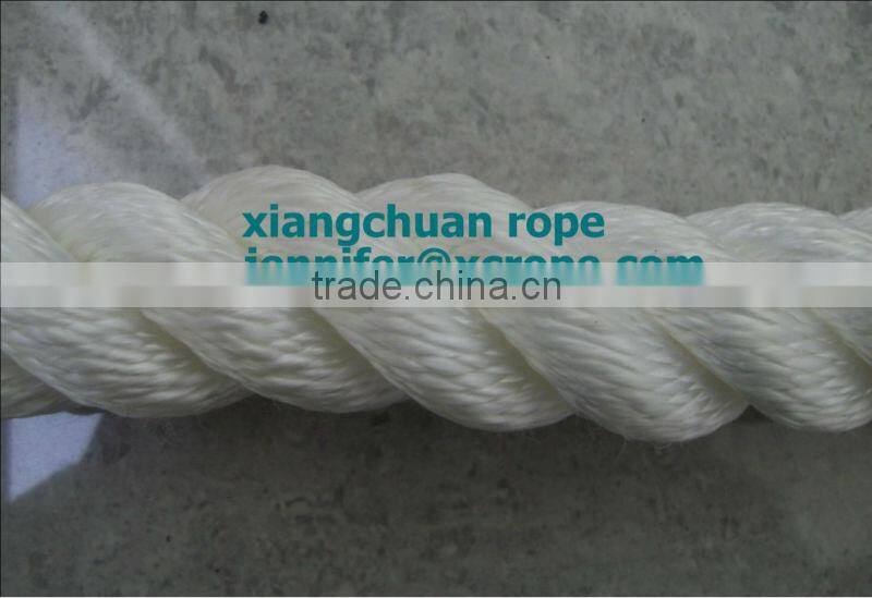 3 strands pp rope/8 strands pp/polyester/aramaid/altlas