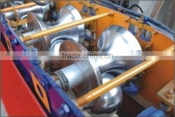 Automatic High Speed Metal Ridge Cap Guttering Sheet Roll Forming Machine