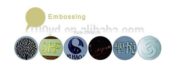 ink printed die cut kraft paper china jeans hang tag