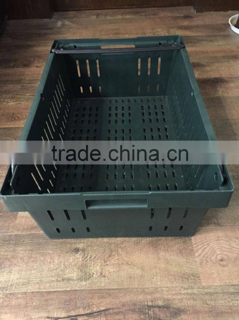 Plastic Shopping Basket With Plastic Handles