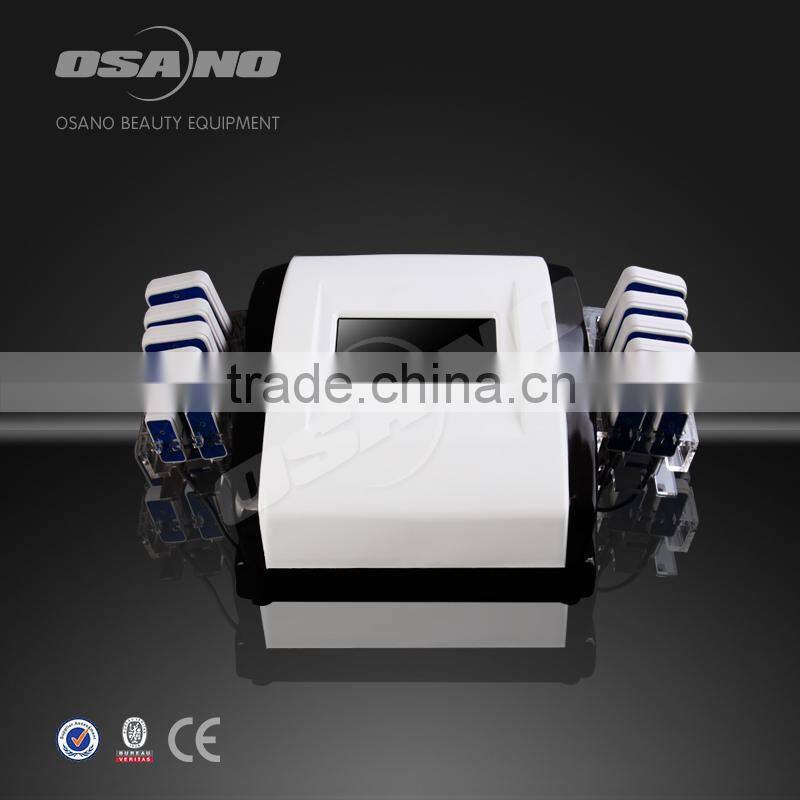 Osano lipolaser cellulite removal skin care beauty machine 650nm lipo laser belly fat removal