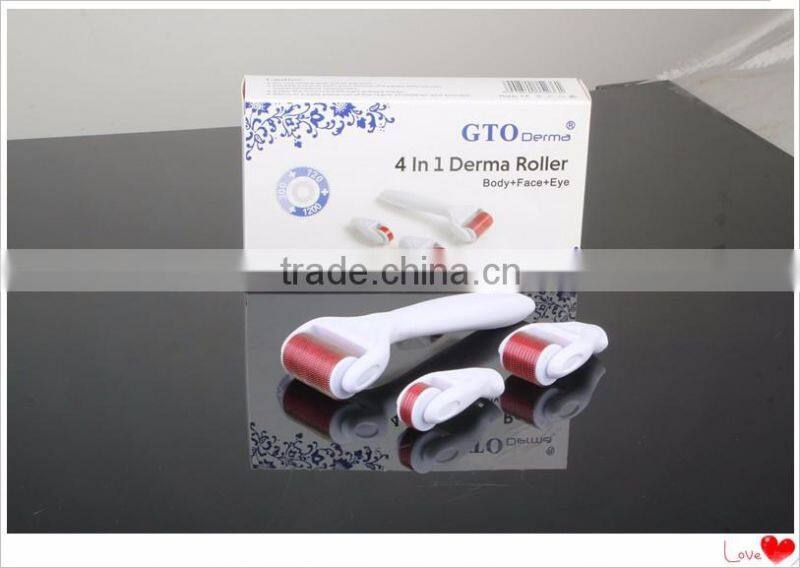 Derma Rolling System Type Best Derma Roller 4in1 Dermaroller