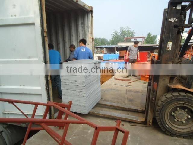 Plastic/PVC pallets for brick making machine with long service life in Africa price