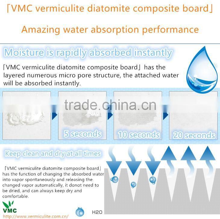 Non-Slip Absorbent Diatomaceous Earth Diatomite Bath Mat