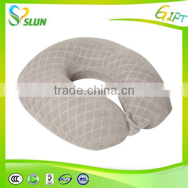 2015 Cheap price for travelling polyester and spandex neck pillow