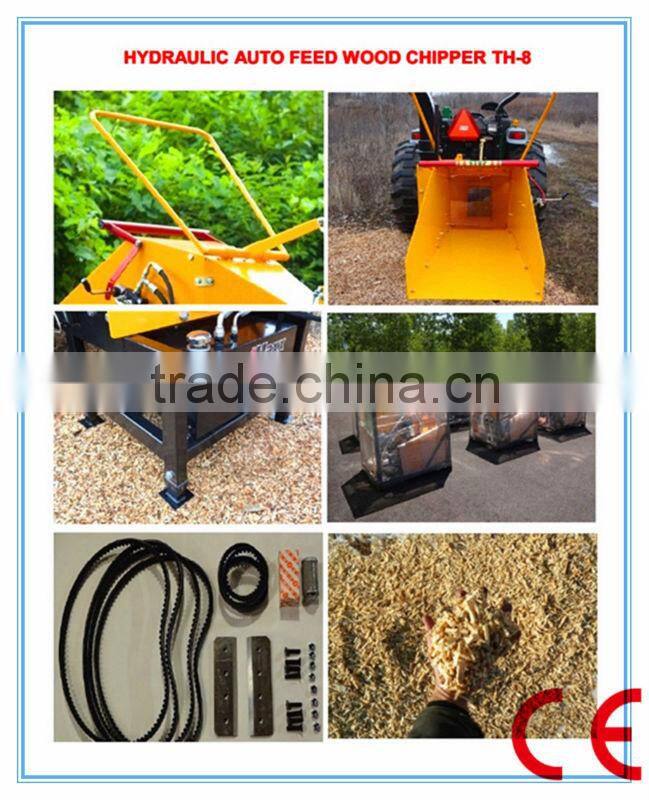 Wood chipper, CE approved