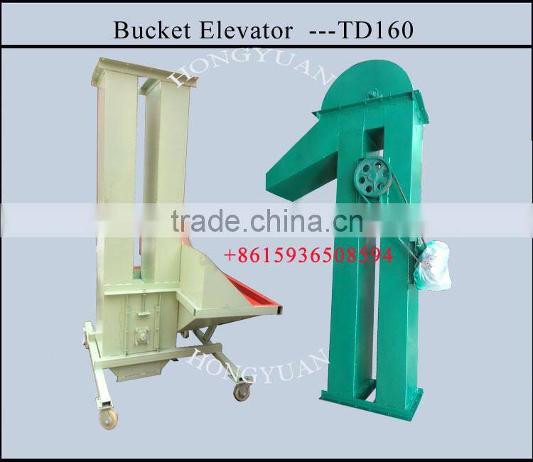 China bucket elevator conveyor with plastic elevator bucket