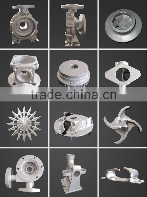 Customized stainless steel impeller price for water pump