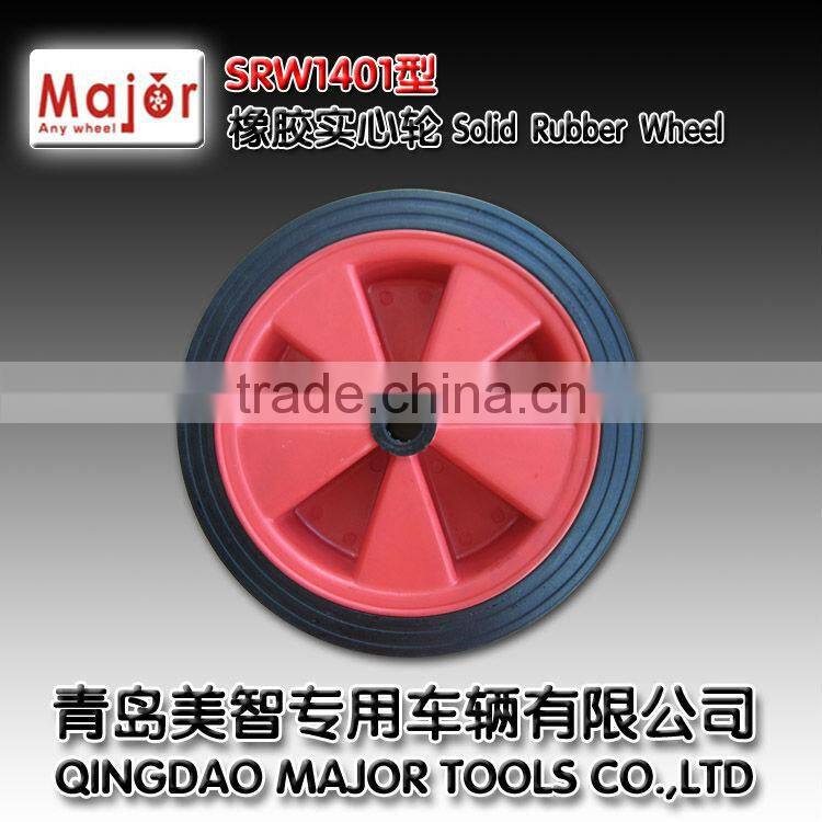 14 inch solid rubber tyre