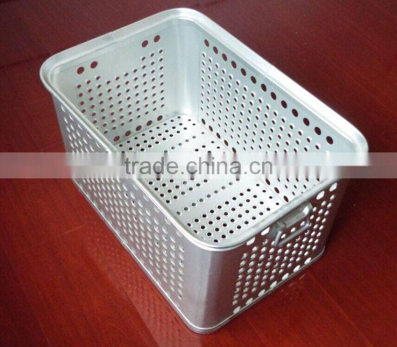 Aluminum Maritime seafood transfer container, storage tool for cargo