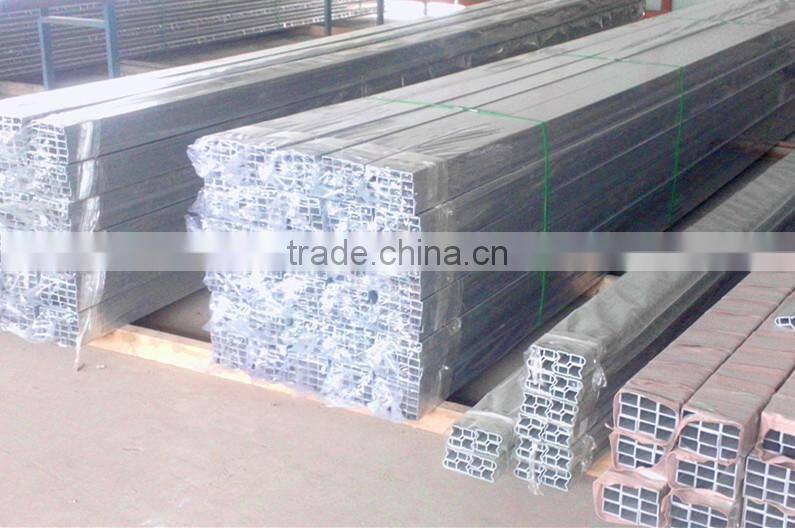 Oval aluminum extrusion tube