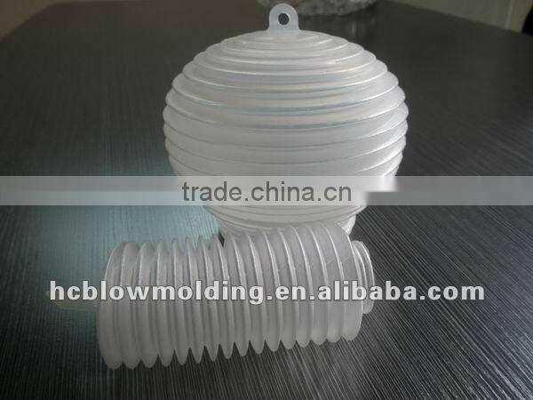 OEM Blow Molding plastic connector water eva tube HDPE pipe expansion joint