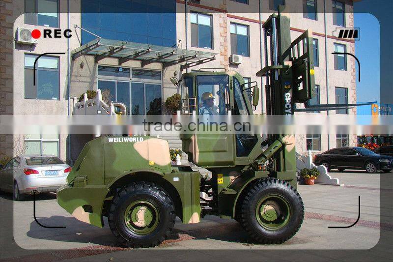 5t off road forklift CPCY50 with ce