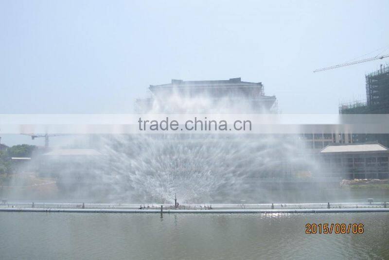 Water Curtain Movie With Laser Fountain