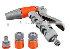 3-Layer PVC Reinforced Water Hose With 2-Way Hose Nozzle Set