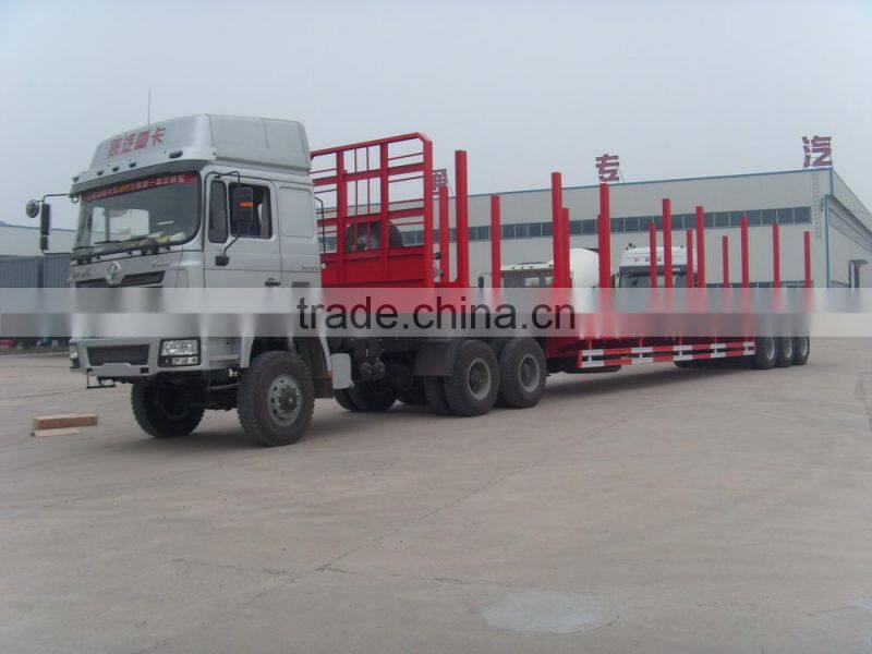 3 axle high quailty wood trailer , log trailer , tractor trailer for hot sale