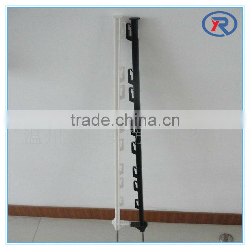 plastic enclosure&vinyl picket fence