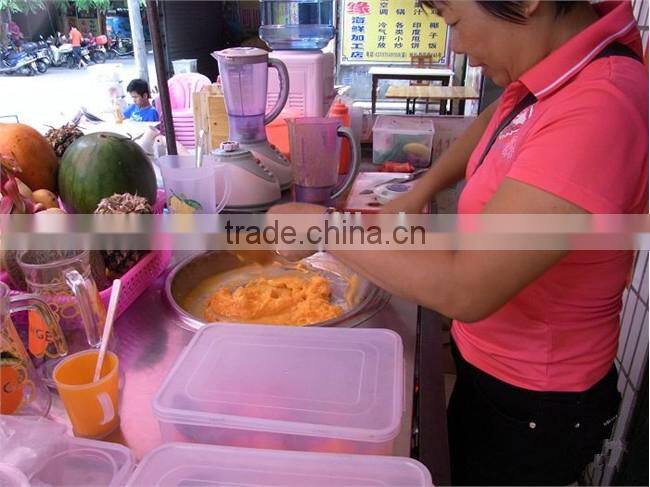 New Style -30 C degree Fried Ice Cream Machine double pan