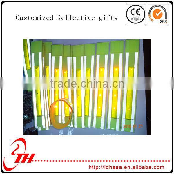 New Fashion OEM LED reflective rider Arm Band for traffic warning