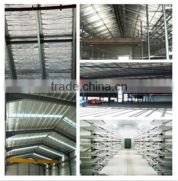 Aluminum foil woven radiant heat