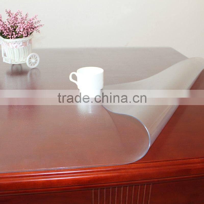 pvc ruffled table cloth