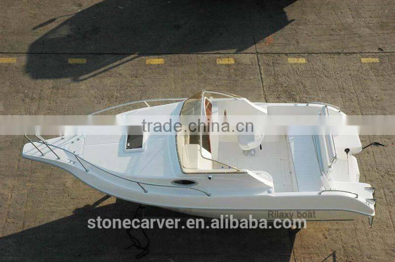 Customized design 20ft Fiberglass Speed Boat for sale