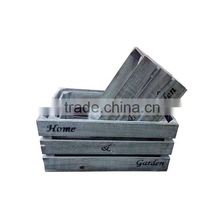 High Quality Vintage Coffee Storage Boxes Personalized Custom Wood Box