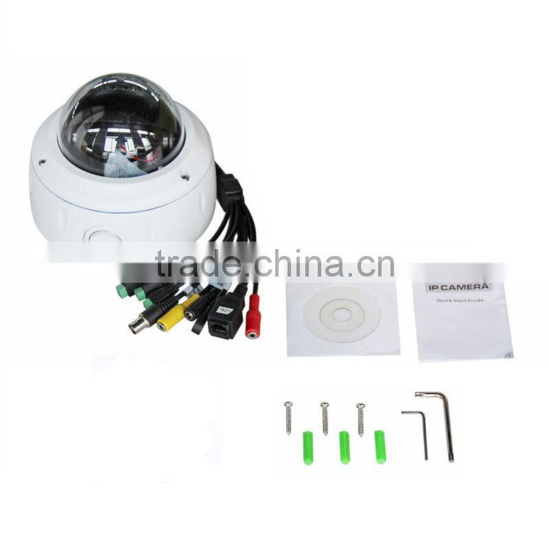 Escam HD3500V 3.0 Megapixel 2.8-12 mm lens Vandal proof Waterproof IP CCTV Camera Varifocal IP Camera