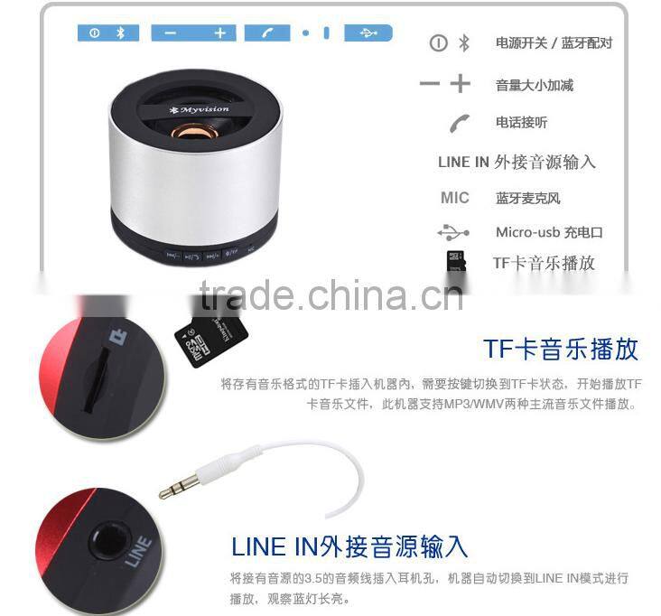 Factory Wholesale Cheap Bluetooth Speaker Handsfree Portable Wirless Speaker Promotional Gifts Fashion Presents Mini Speaker