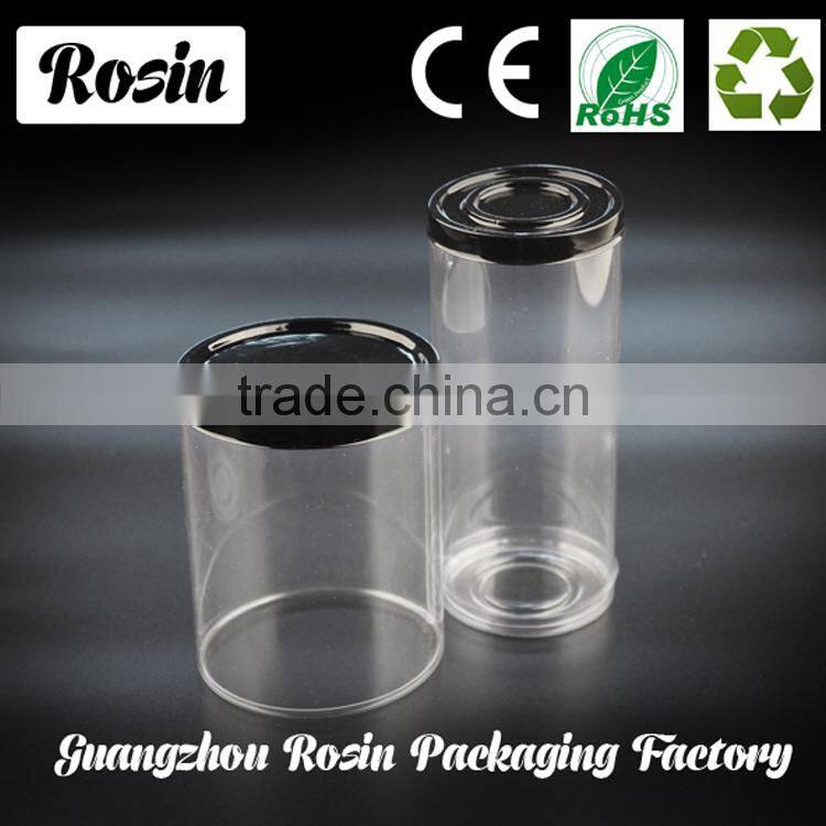 Fashion plastic tube packaging,clear toy packaging tube