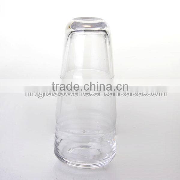 Custom Glassware Clear Glass Jug And Glass Cup Set