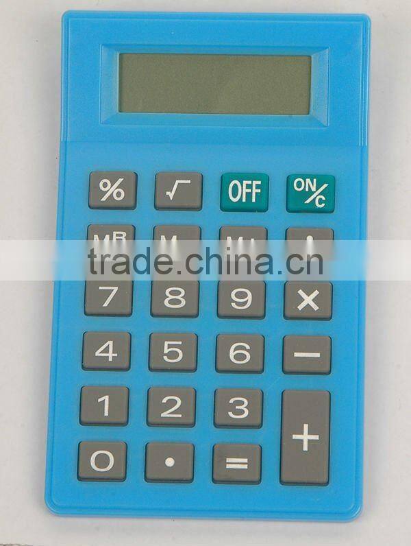 Hot sale different colors plastic desktop electronic calculator