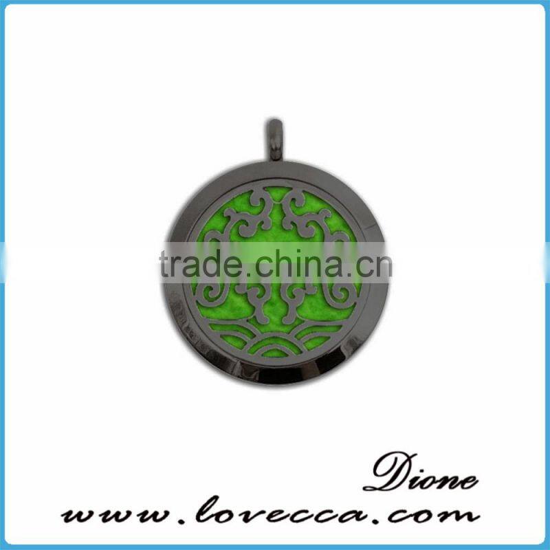 DIY wholesale fashion stainless steel locket necklace