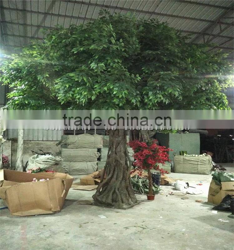SJ20171526 Hot sale artificial japanese money tree and plant for uv anti