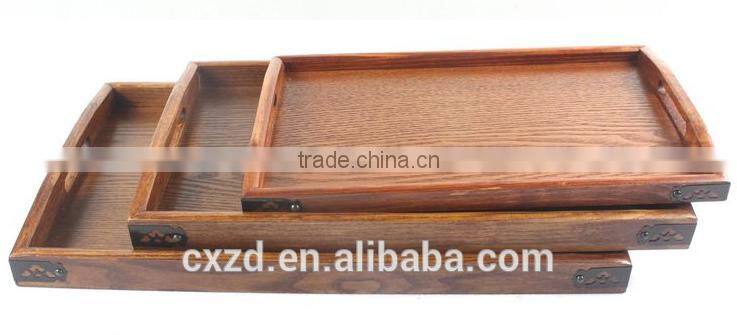 factory price high quality wooden tray