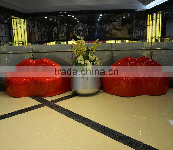 Outdoor fiberglass chair